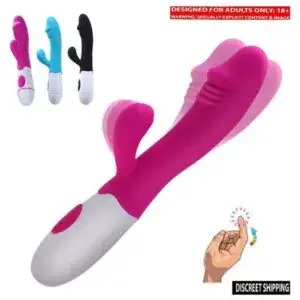 10 SPEED G SPOT RABBIT VIBRATING DILDO VIBRATOR