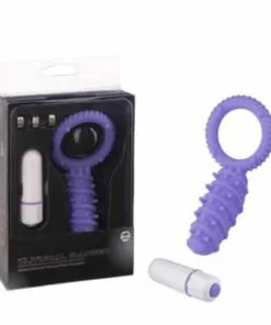 Clitoral Banger Spikes Premium Cock ring With Bullet