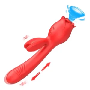 Rabbit Rose Toy: The 3-in-1 Vibrator Sensation