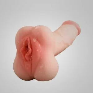 Rẹạlịstịc Penis Extẹnder Sleeve with Attached Vagina